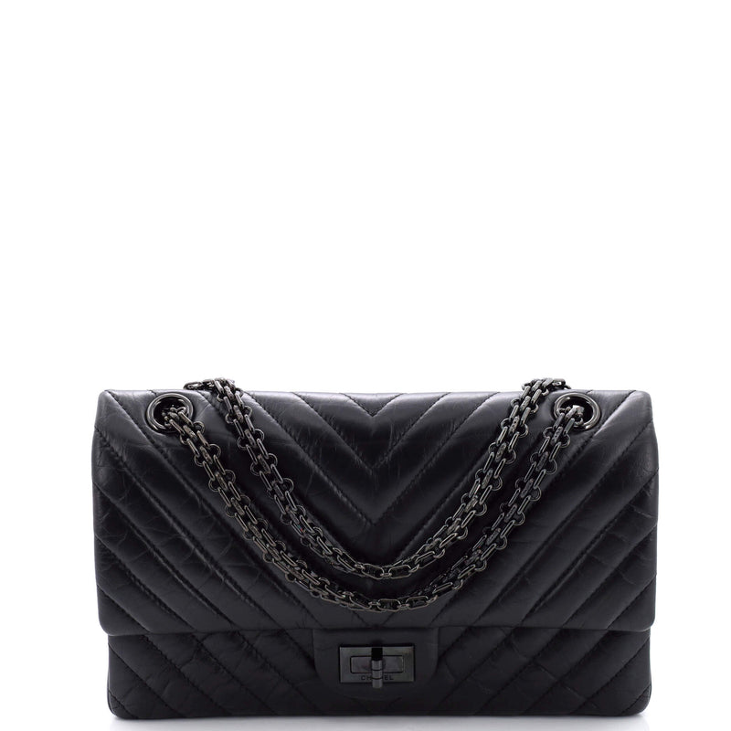 Chanel So Black Reissue 2.55 Flap Bag