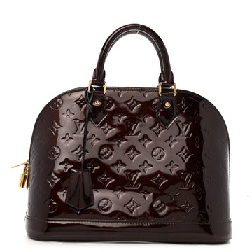 Louis Vuitton Vernis Alma Pm Amarante