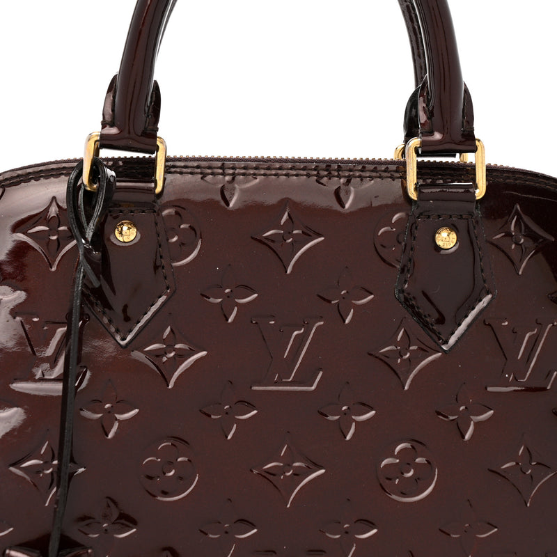 Louis Vuitton Vernis Alma Pm Amarante