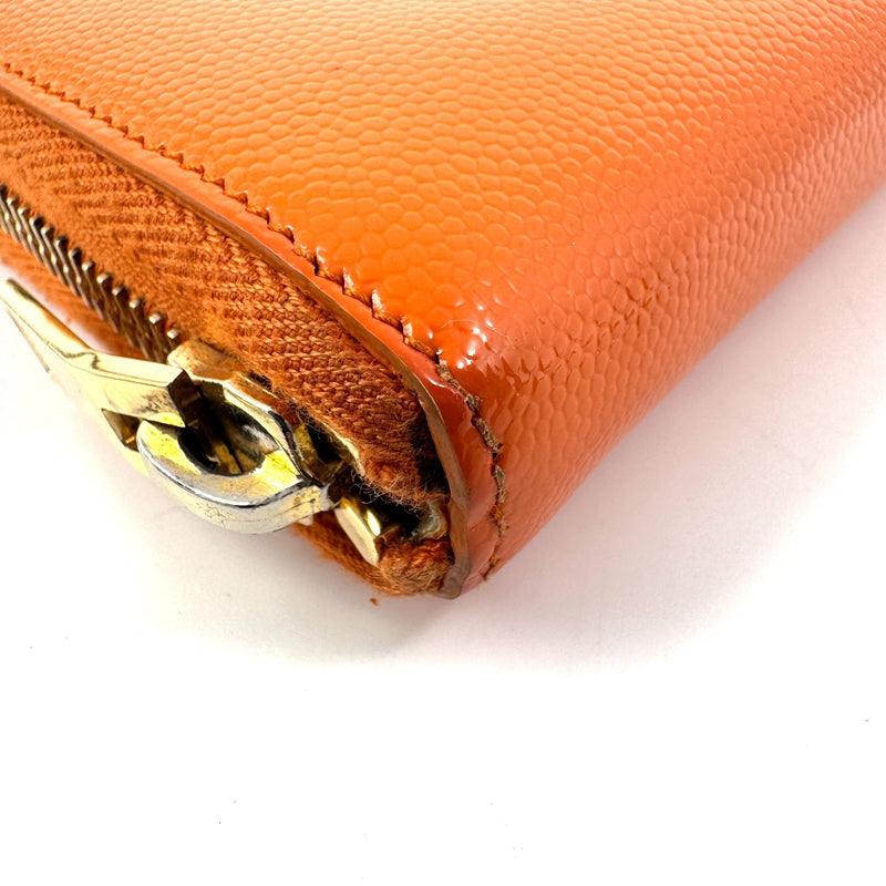 Saint Laurent Long Wallet Round Zip