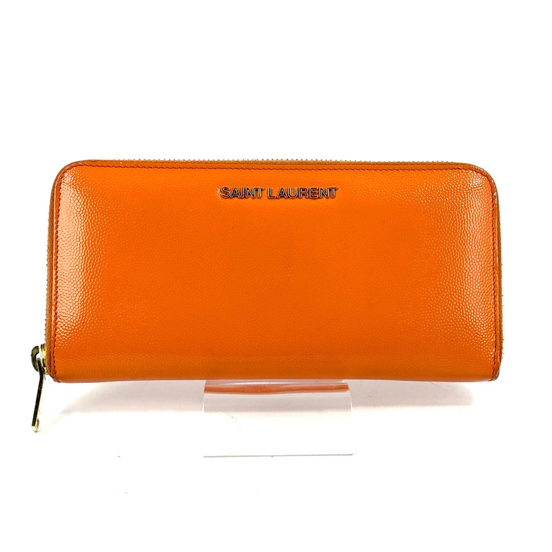 Saint Laurent Long Wallet Round Zip