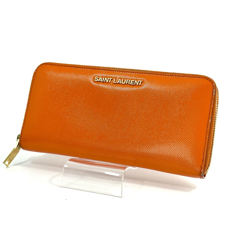 Saint Laurent Long Wallet Round Zip