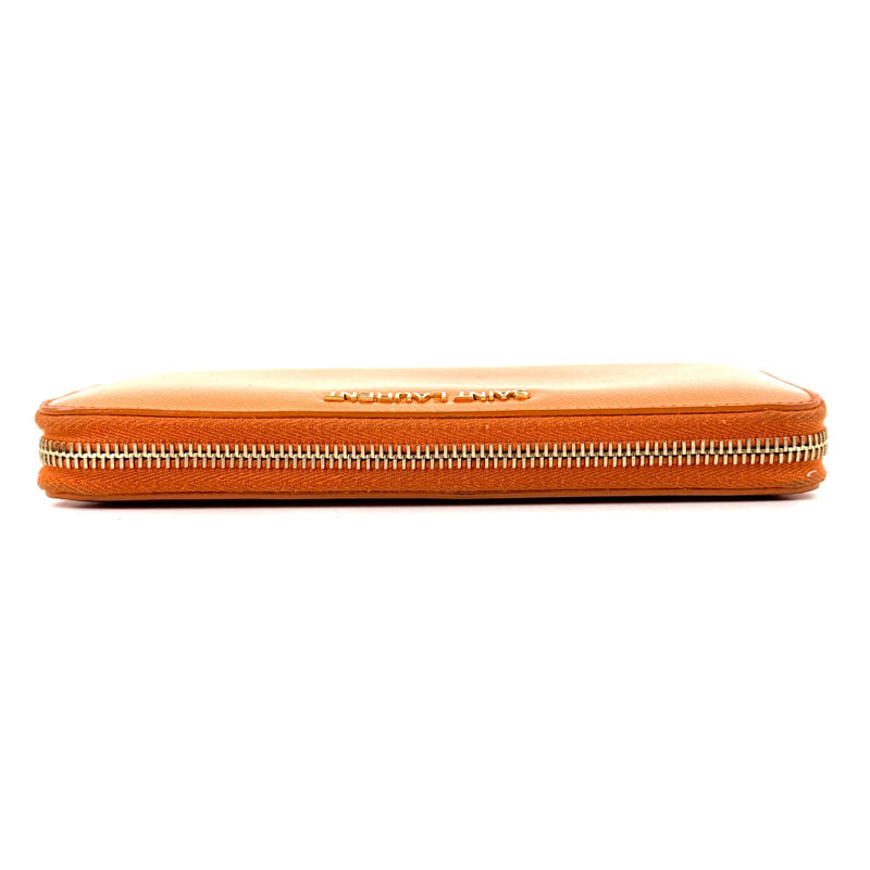Saint Laurent Long Wallet Round Zip