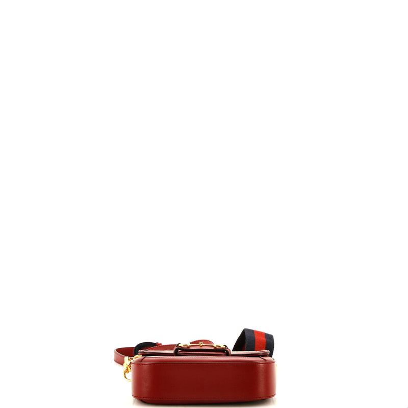 Gucci Horsebit Shoulder Bag Gg Coated