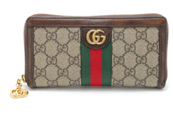 Gucci Ophidia Sherry Web Wallet