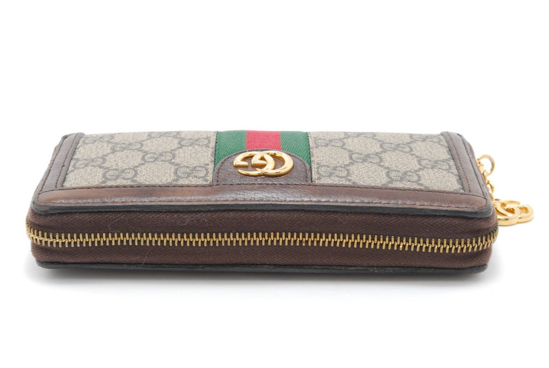 Gucci Ophidia Sherry Web Wallet