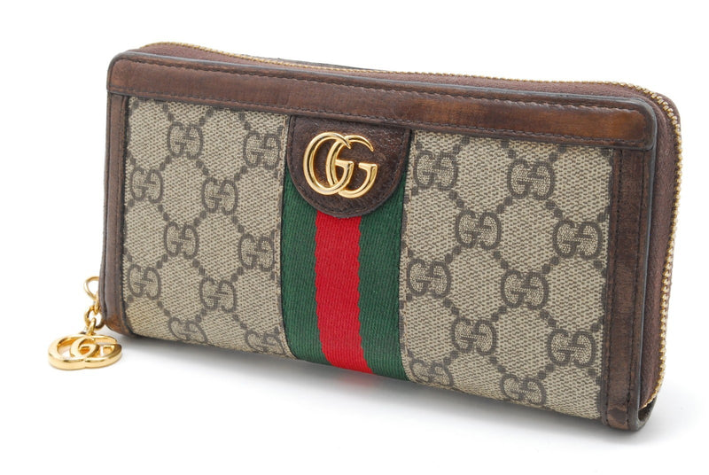 Gucci Ophidia Sherry Web Wallet