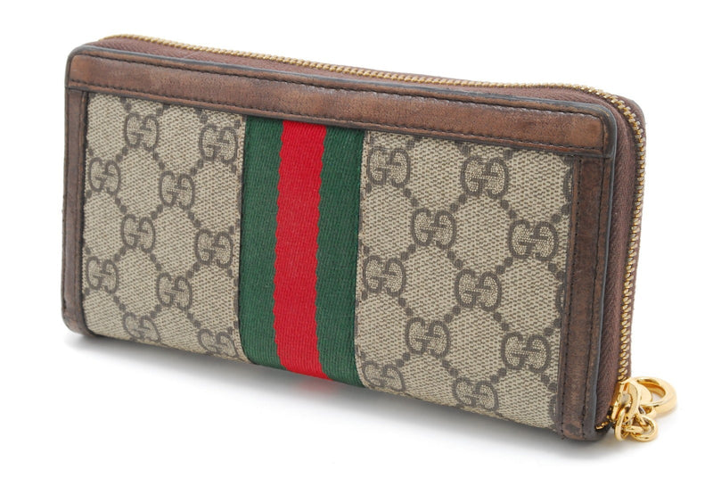 Gucci Ophidia Sherry Web Wallet