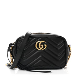 Gucci Calfskin Matelasse Mini Gg Marmont