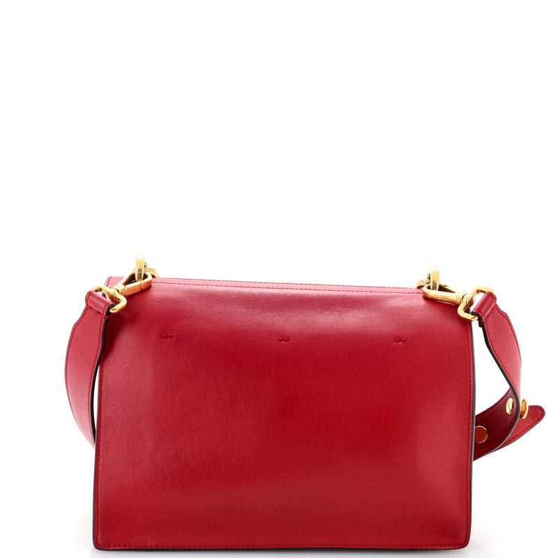 Fendi Kan U Shoulder Bag Leather Medium