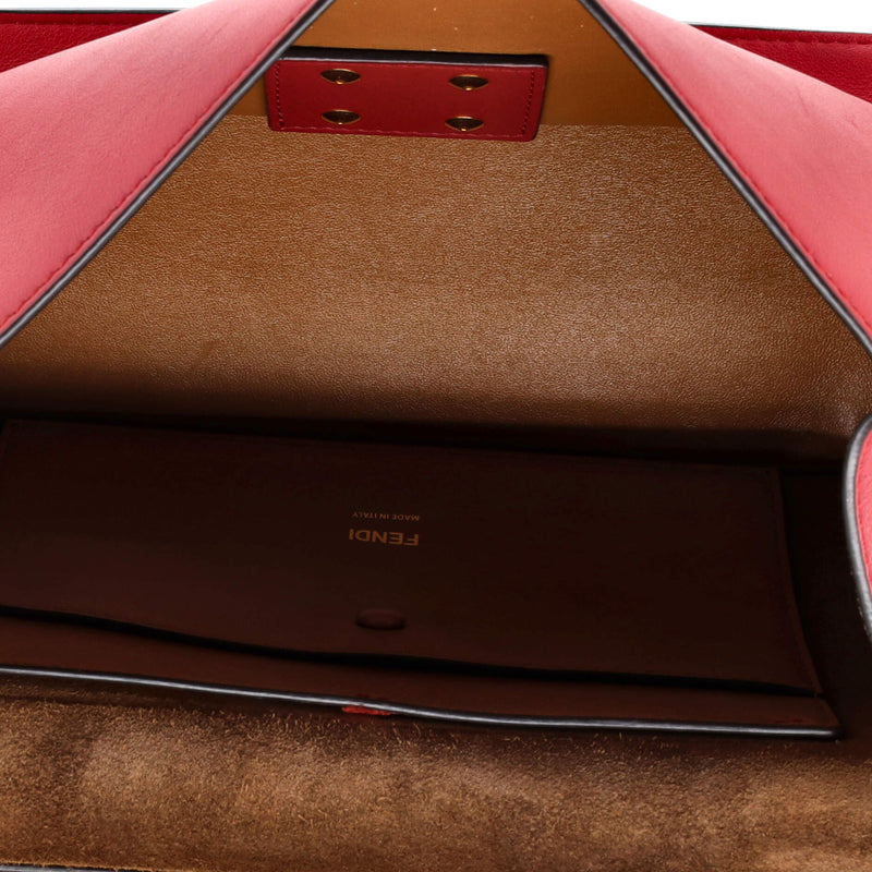 Fendi Kan U Shoulder Bag Leather Medium