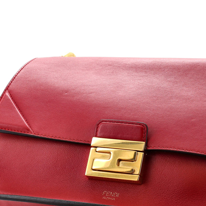 Fendi Kan U Shoulder Bag Leather Medium
