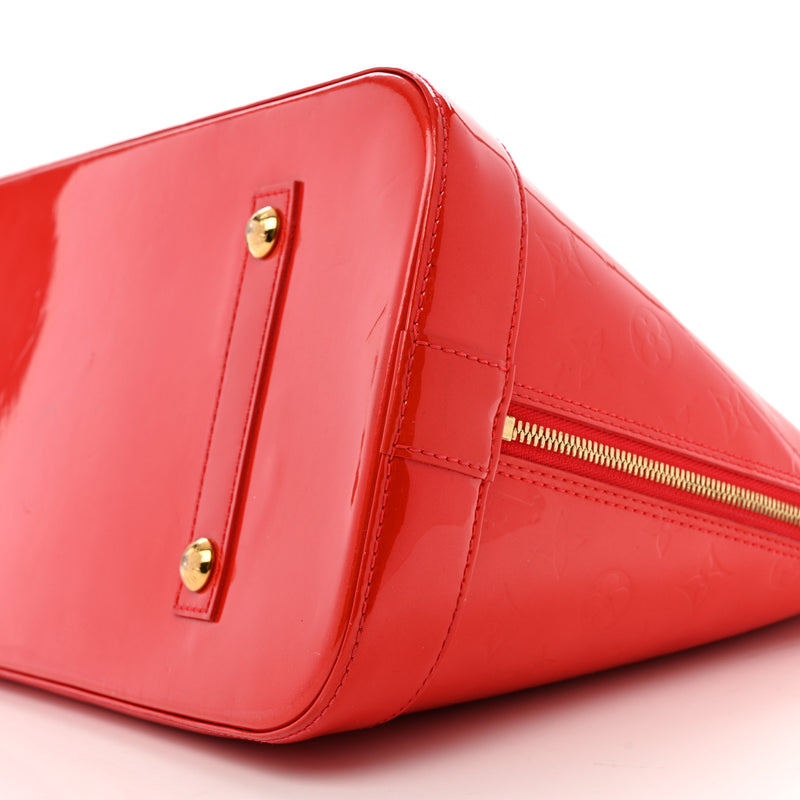 Louis Vuitton Vernis Alma Mm Rouge