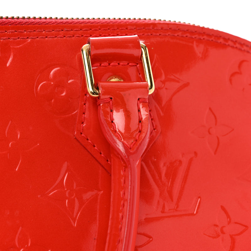 Louis Vuitton Vernis Alma Mm Rouge
