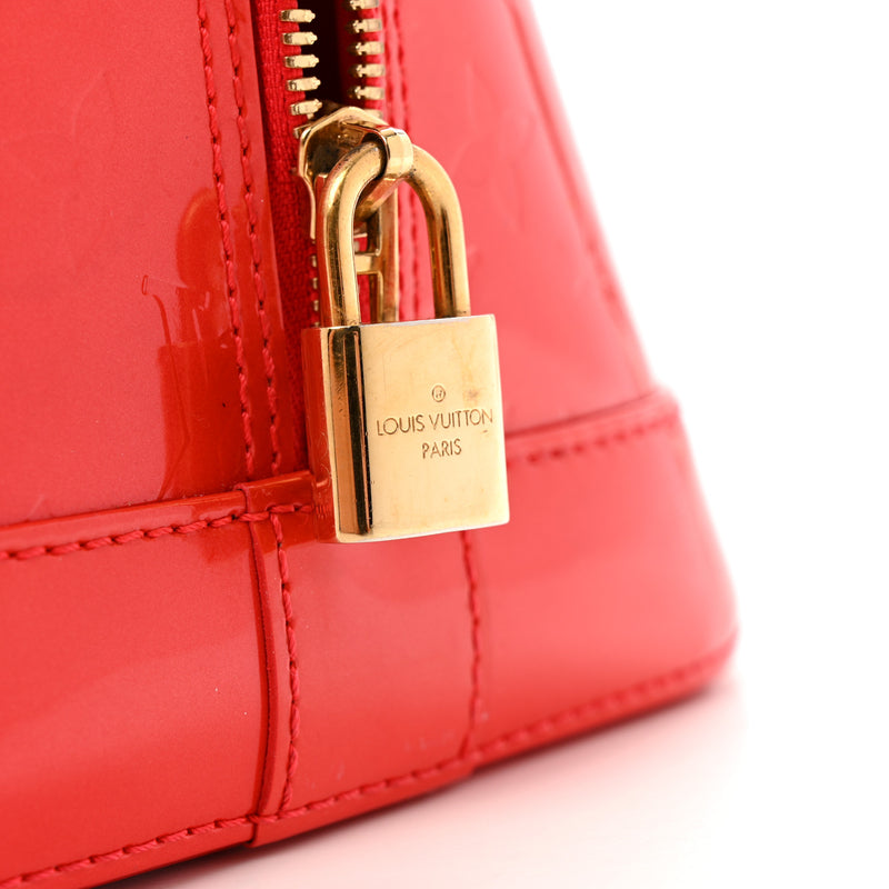 Louis Vuitton Vernis Alma Mm Rouge