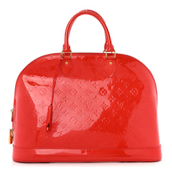 Louis Vuitton Vernis Alma Mm Rouge