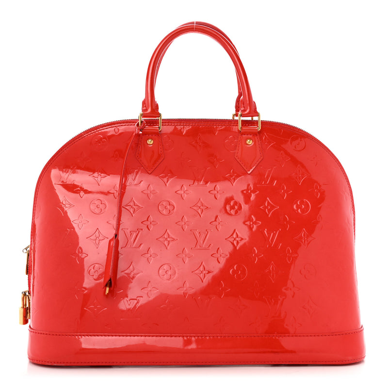 Louis Vuitton Vernis Alma Mm Rouge