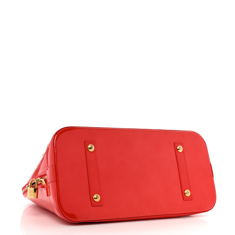 Louis Vuitton Vernis Alma Mm Rouge