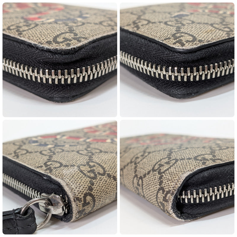 Gucci Wallet Purse Embroidered Butterfly