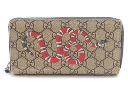 Gucci Wallet Purse Embroidered Butterfly