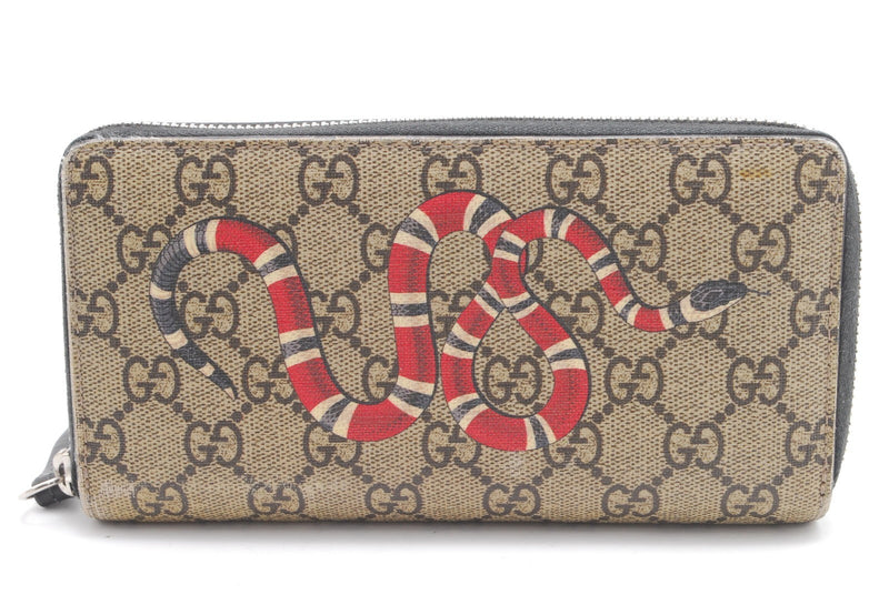 Gucci Wallet Purse Embroidered Butterfly