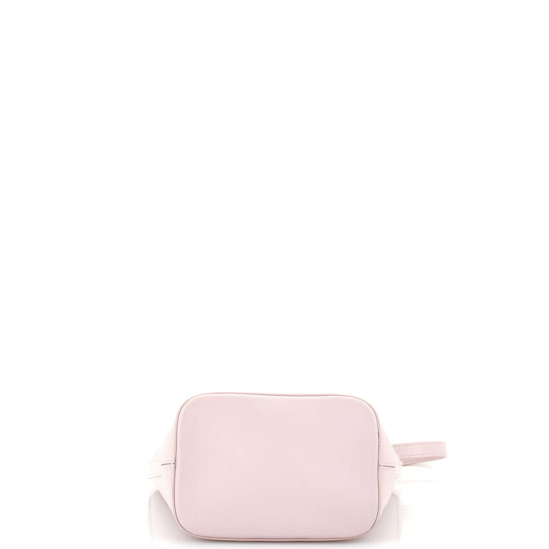 Celine Cuir Triomphe Bucket Bag Leather