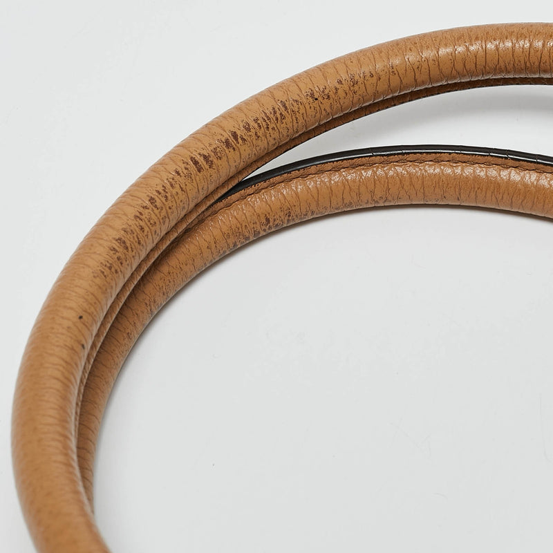 Gucci Choco Tan Leather Interlocking G