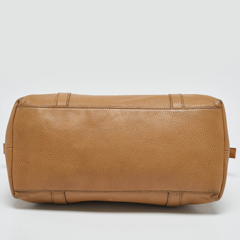 Gucci Choco Tan Leather Interlocking G