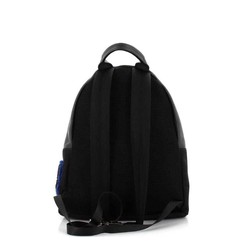 Fendi Front Pocket Backpack Nylon With