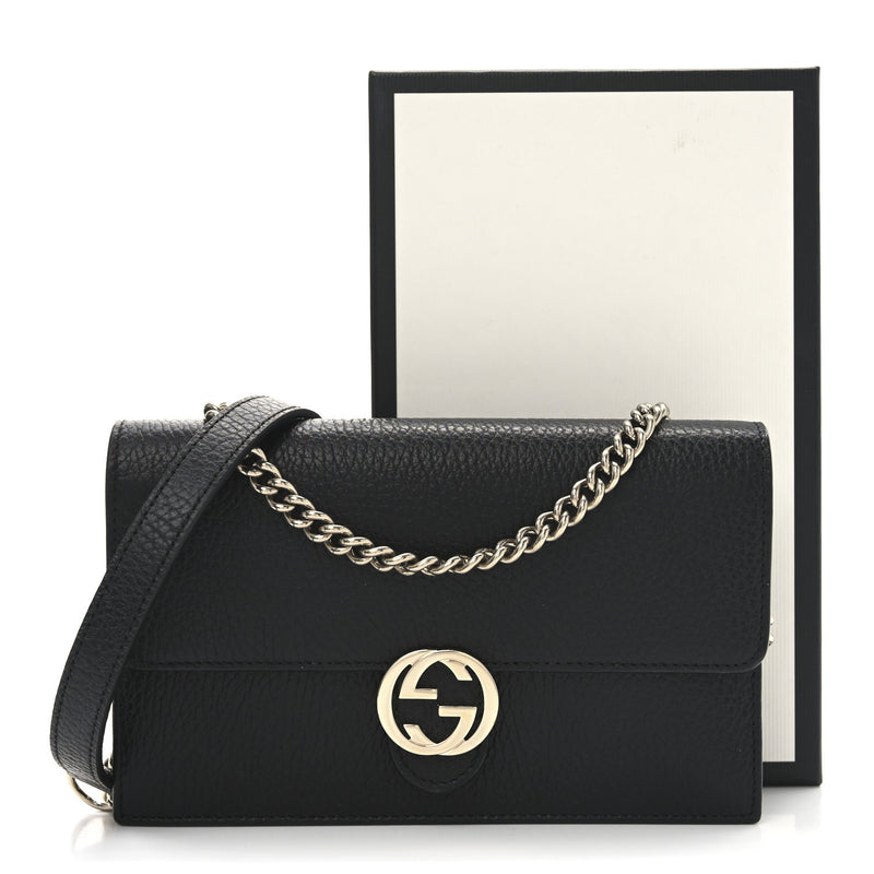 Gucci Dollar Calfskin Interlocking G