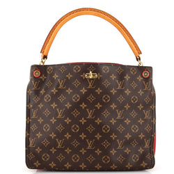 Louis Vuitton Gaia Handbag Canvas