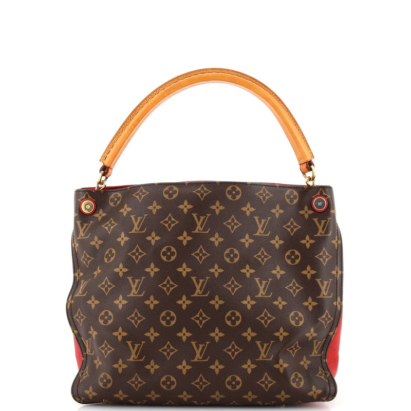 Louis Vuitton Gaia Handbag Canvas
