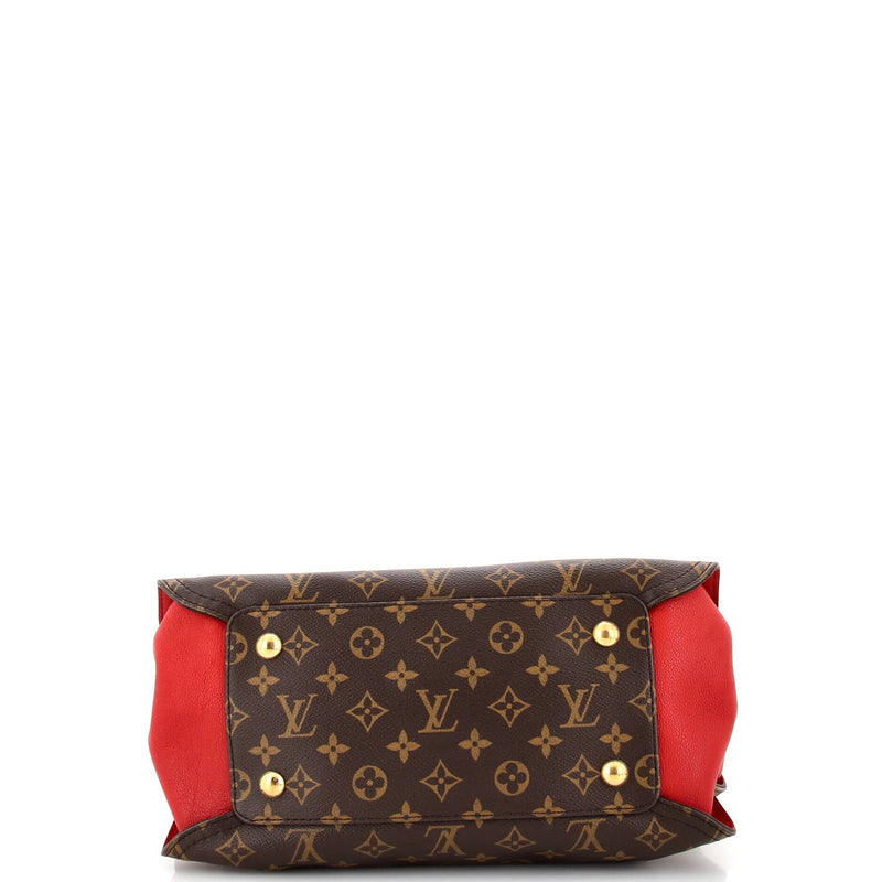 Louis Vuitton Gaia Handbag Canvas