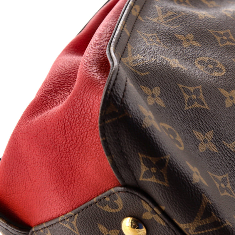 Louis Vuitton Gaia Handbag Canvas
