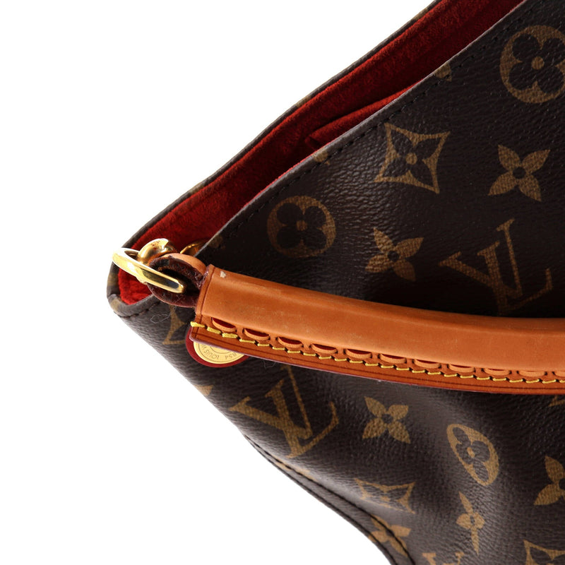 Louis Vuitton Gaia Handbag Canvas