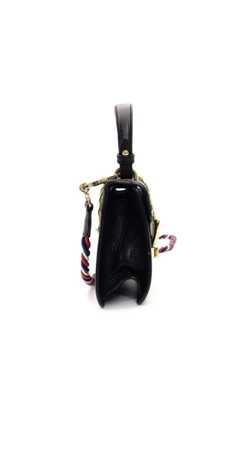 Gucci Sylvie Bee And Stars Leather