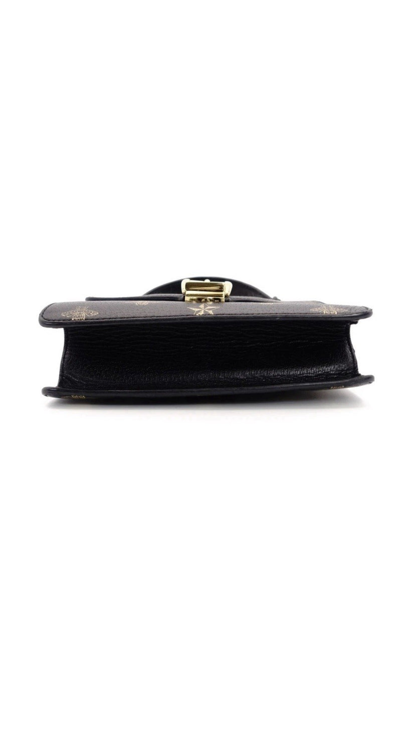 Gucci Sylvie Bee And Stars Leather