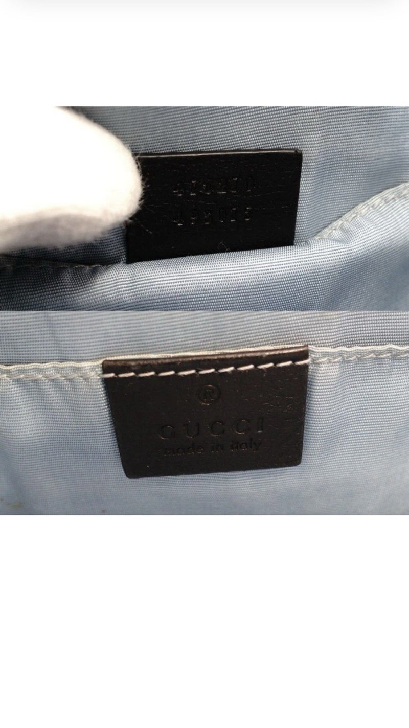 Gucci Sylvie Bee And Stars Leather