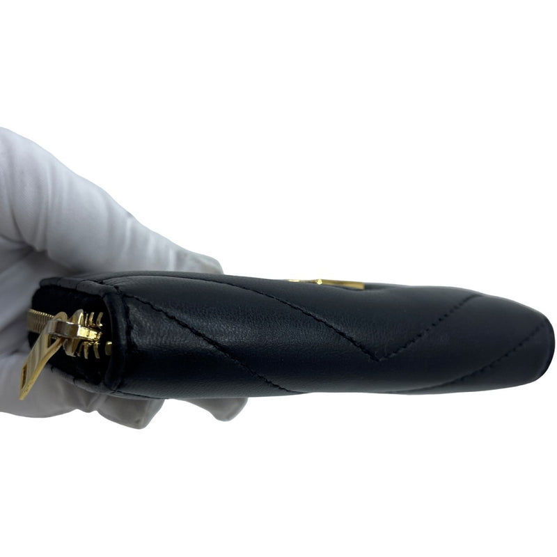 Ysl Saint Laurent Coin Purse Black