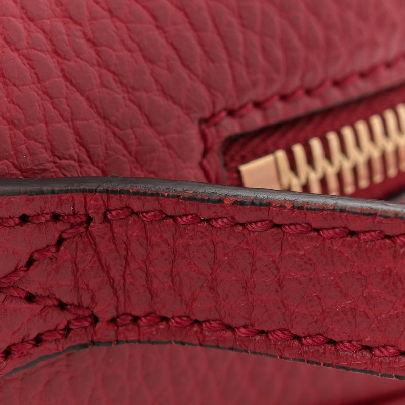 Gucci Mini Bree Messenger Bag Red