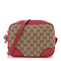 Gucci Mini Bree Messenger Bag Red