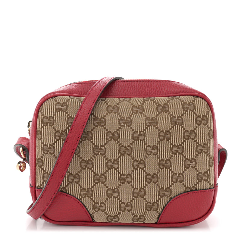Gucci Mini Bree Messenger Bag Red