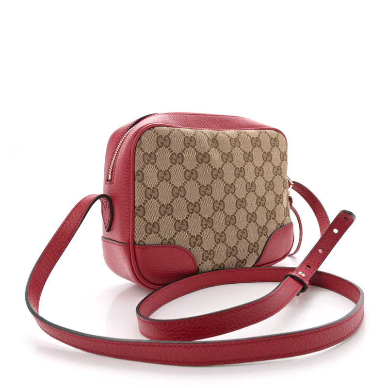 Gucci Mini Bree Messenger Bag Red