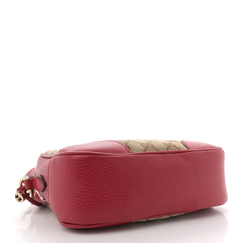 Gucci Mini Bree Messenger Bag Red
