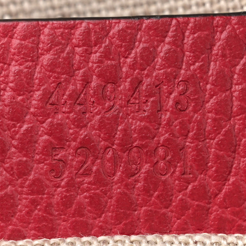 Gucci Mini Bree Messenger Bag Red