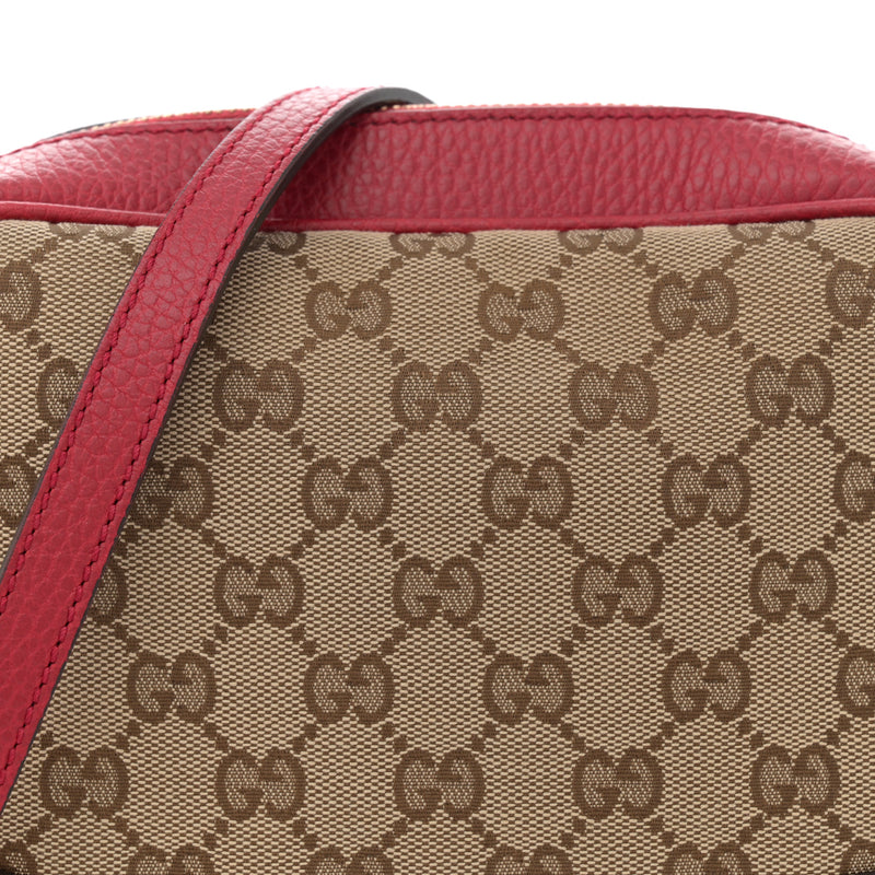 Gucci Mini Bree Messenger Bag Red