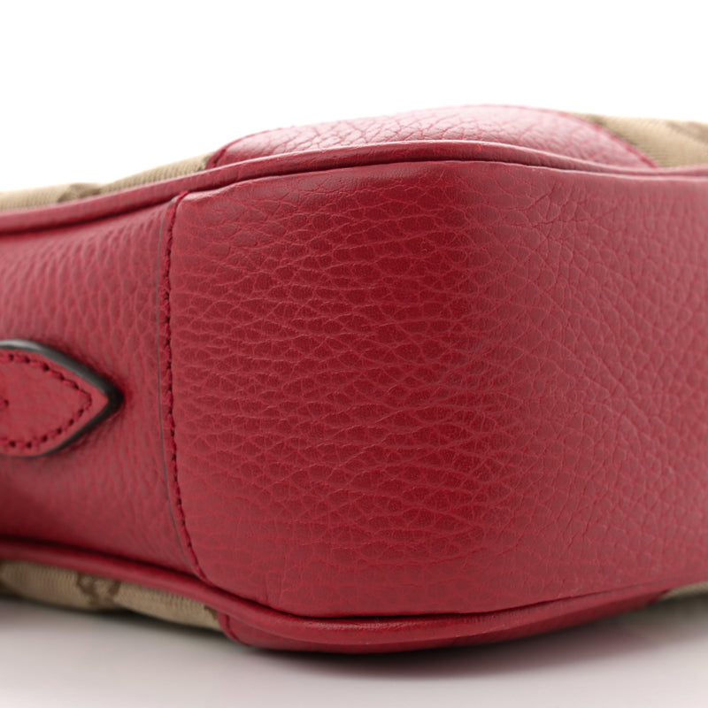 Gucci Mini Bree Messenger Bag Red