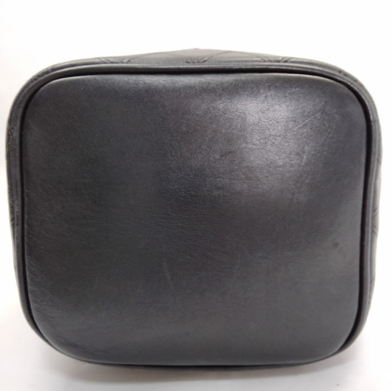 Chanel Vanity Bag Black Leather