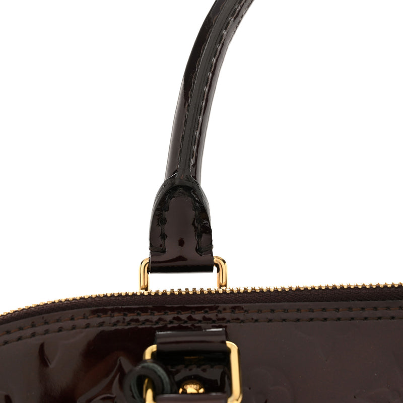 Louis Vuitton Vernis Alma Gm Amarante