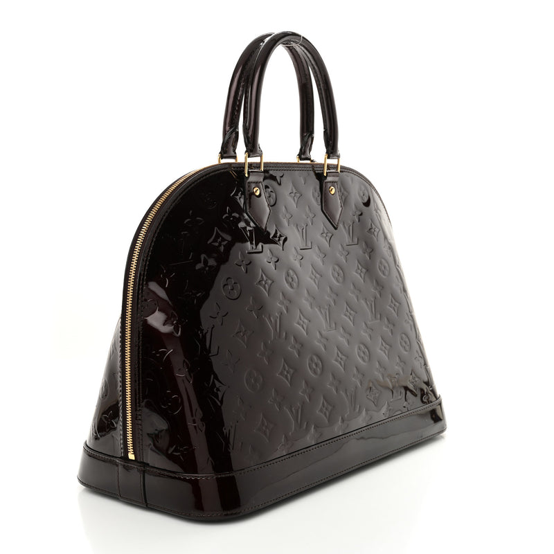 Louis Vuitton Vernis Alma Gm Amarante